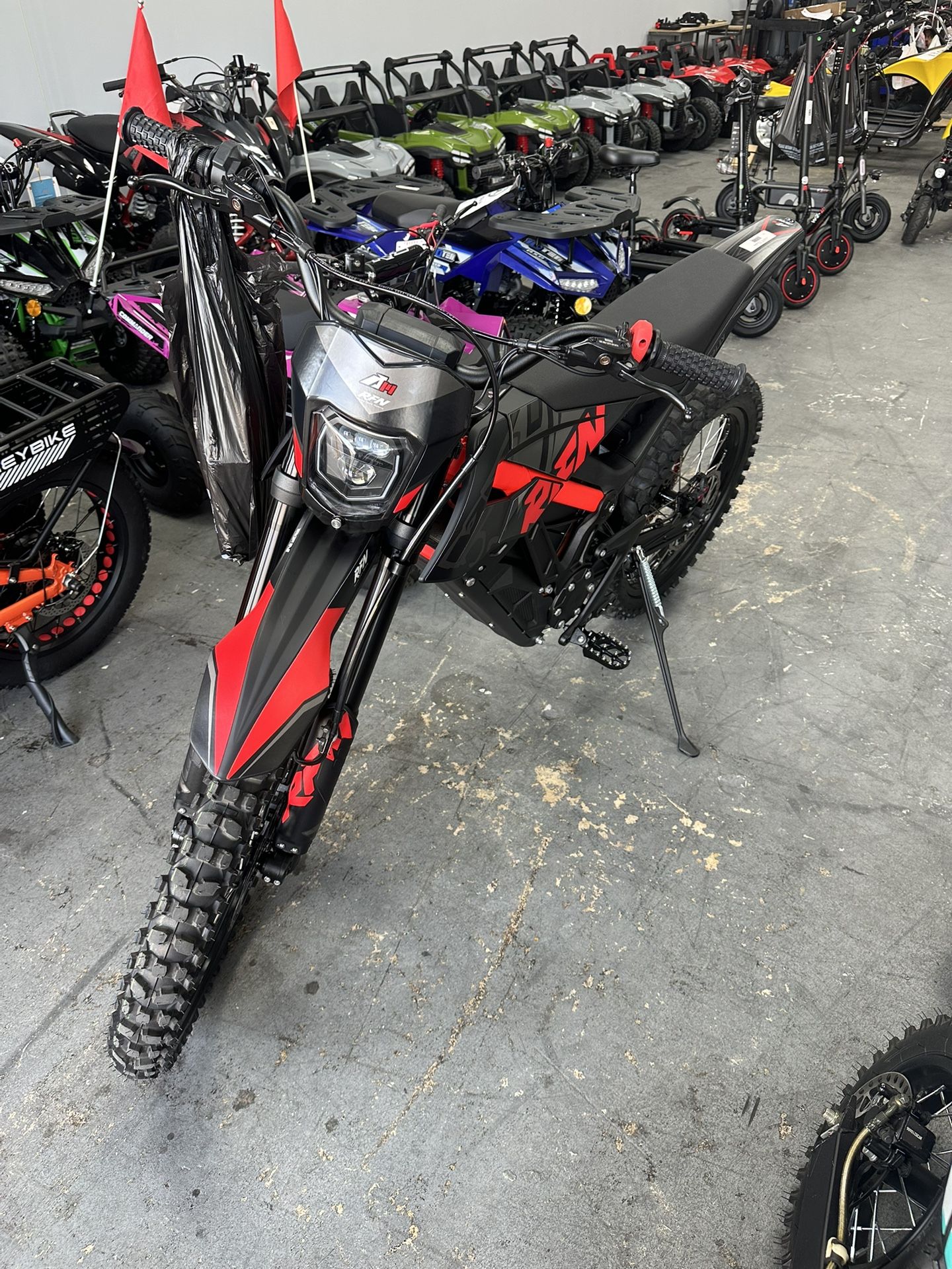 RFN Ares Rally Pro Electric Dirt Bike 60MPH! Finance For $150 Down Payment!!