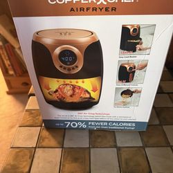 Air fryer 2qt  Copper Chef