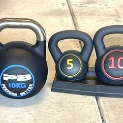 Kettlebells Work Out Gym Weights