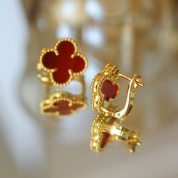 Van Cleef & Arpels Four-Leaf Clover Earrings