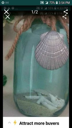 CANDLE HOLDER. NAUTICAL THEME.