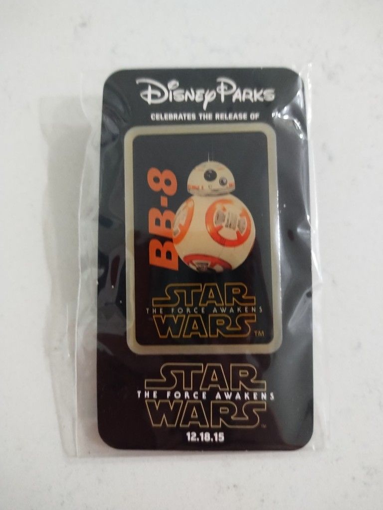 Star Wars BB-8 Pin The Force Awakens Pin from Disneyland/Disney Parks
