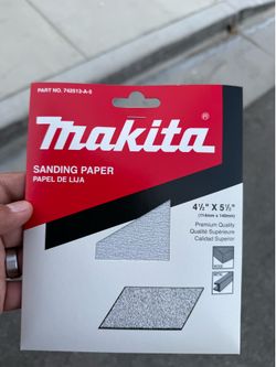 Makita Sanding Paper packs of 10 sheets