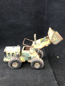 1970s Tonka Front End Loader Metal Toy