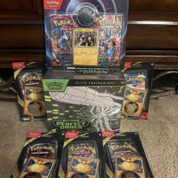 Pokemon TCG Mega Evolution Perfect Order Elite Trainer Box + Sealed Blister Packs Bundle