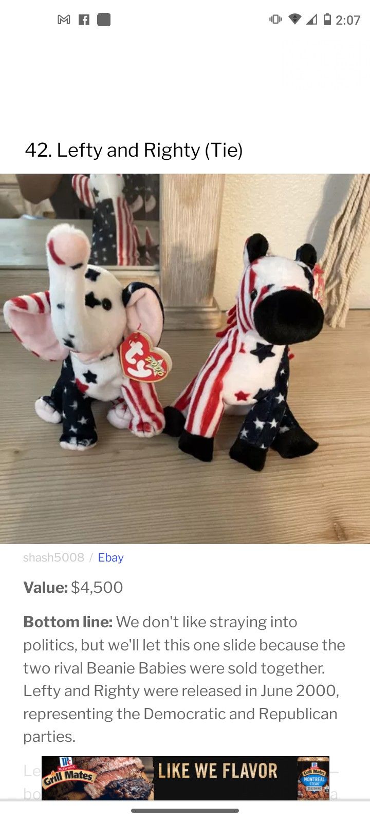 TY June 2000 (Lefty/Righty)