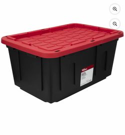 2 Hyper Tough 27 Gallon Large Storage Bin