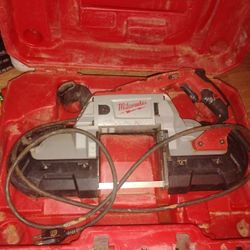 Milwaukee Deep Cut Band Saw, 2 5.0ah Batteries, & An Impact (Brand New)