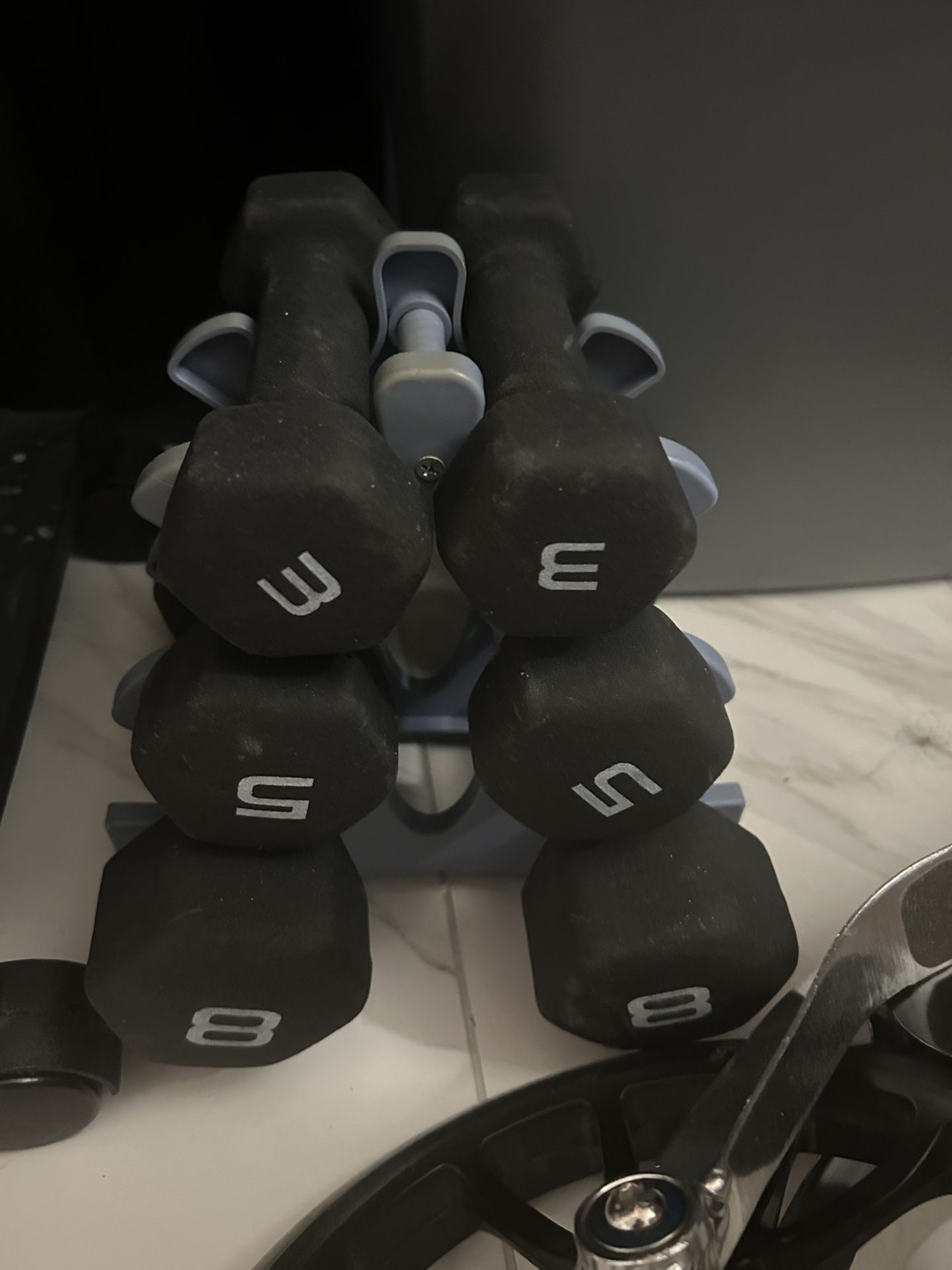 Black Weight Set
