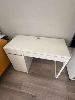 Ikea table white