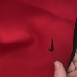 Red Nike tech