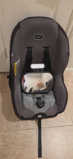 Evenflo Toddler Car Seat with Toddler Car Mirror