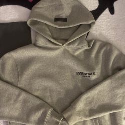 Essentials Hoodie Size (M) Dark Oatmea