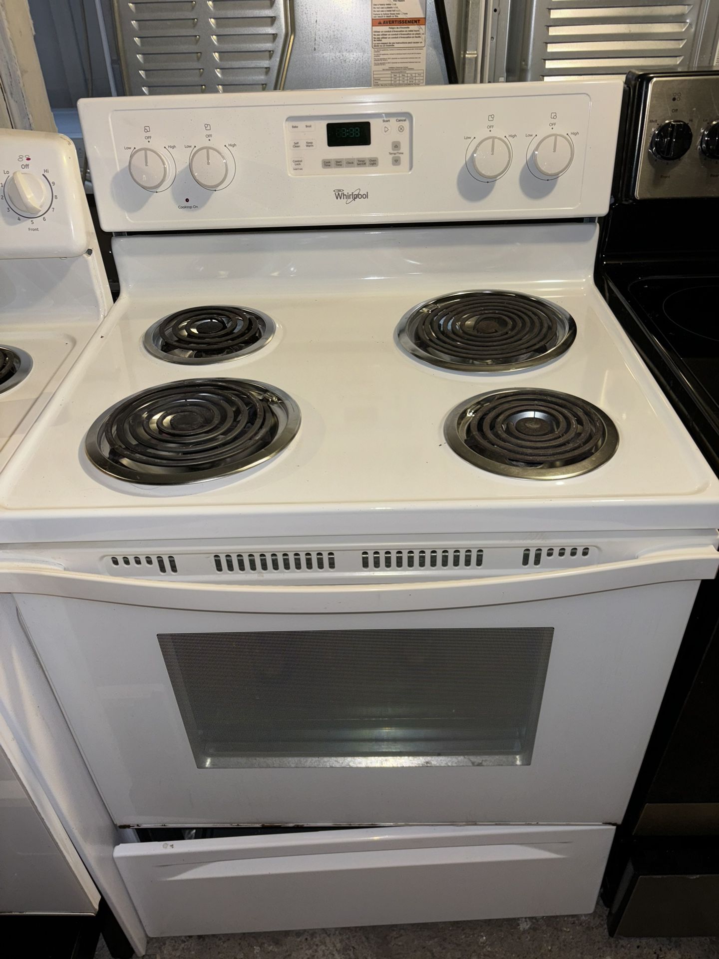 Whirlpool Coil Stove Good Working Condition 