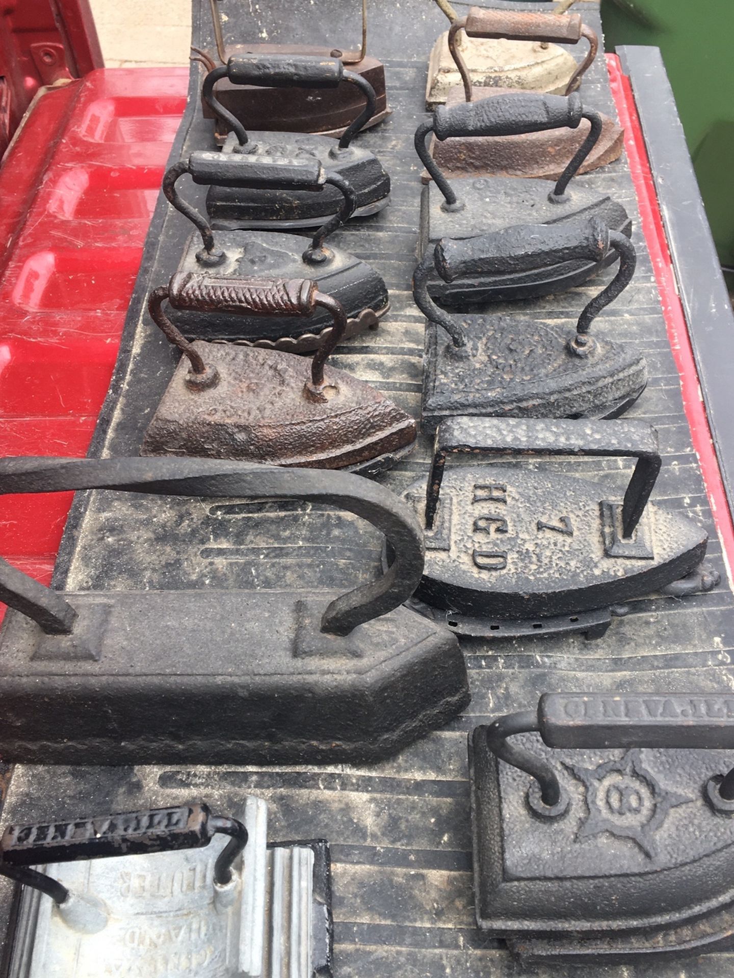 Antique irons