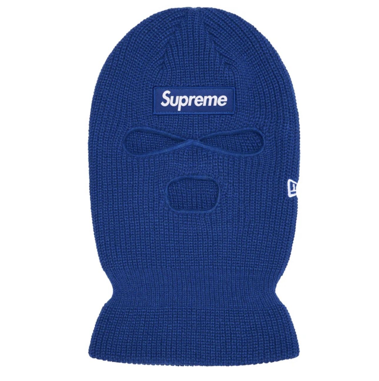 Authentic Brand New Sealed New Era Supreme Box Logo Black Blue Balaclava Ski Mask Deadstock