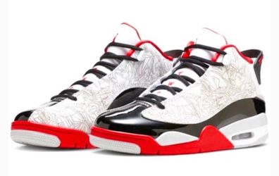 Nike Air Jordan DUB Zero DV1360-160 White / Fire Red /‎ Black