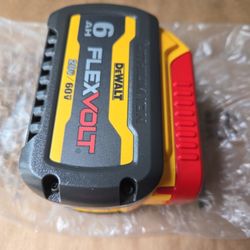 DEWALT 20V/60VMAX FLEXVOLT BATTERIE 6.0AH NEW 