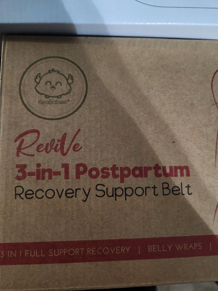 3 In 1 Postpartum Recovery Support Belt XL BLACK