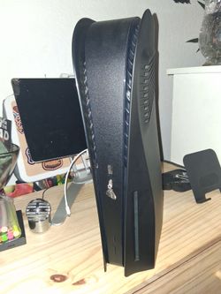 Ps5 with cover and accessories
