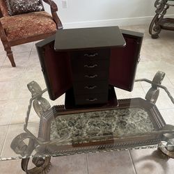 Vintage Jewelry Armoire 