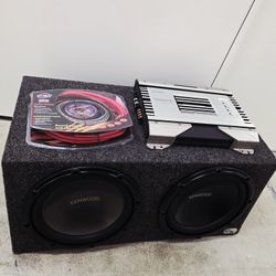 Kenwood Subwoofer W/amp