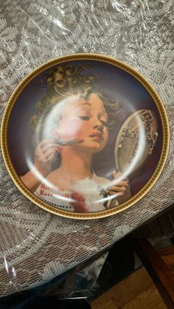 Norman Rockwell Plate