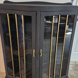 Refurbished Vintage Display Cabinet 