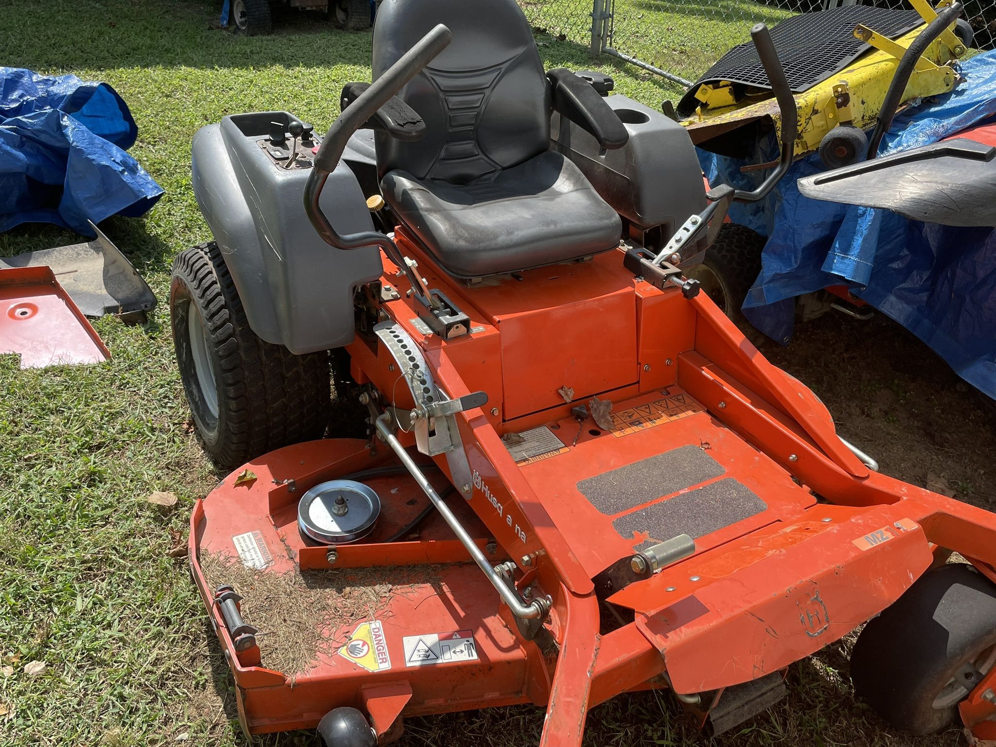 Do you need your lawnmower service? If so, get in touch with me Ronnie Ramsey.