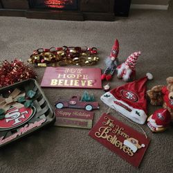 49er Christmas Decorations