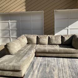 Beige 2-Piece Sectional