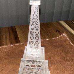 Glass Eiffel Tower 