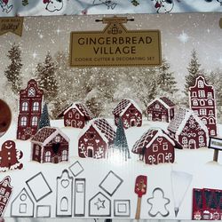 Ginger Bread Cookie Cutters and Decorating Set