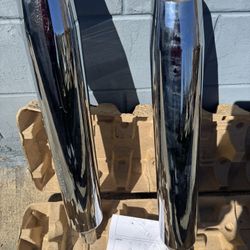 Harley davidson chrome Exhaust Pipes 