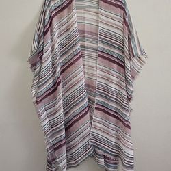 Woman's Striped Shawl