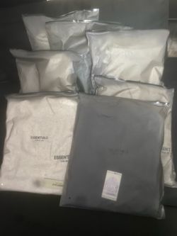 Fear of God Essentials T-Shirts Bundle