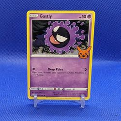 Miscut Pokemon Card - Gastly 