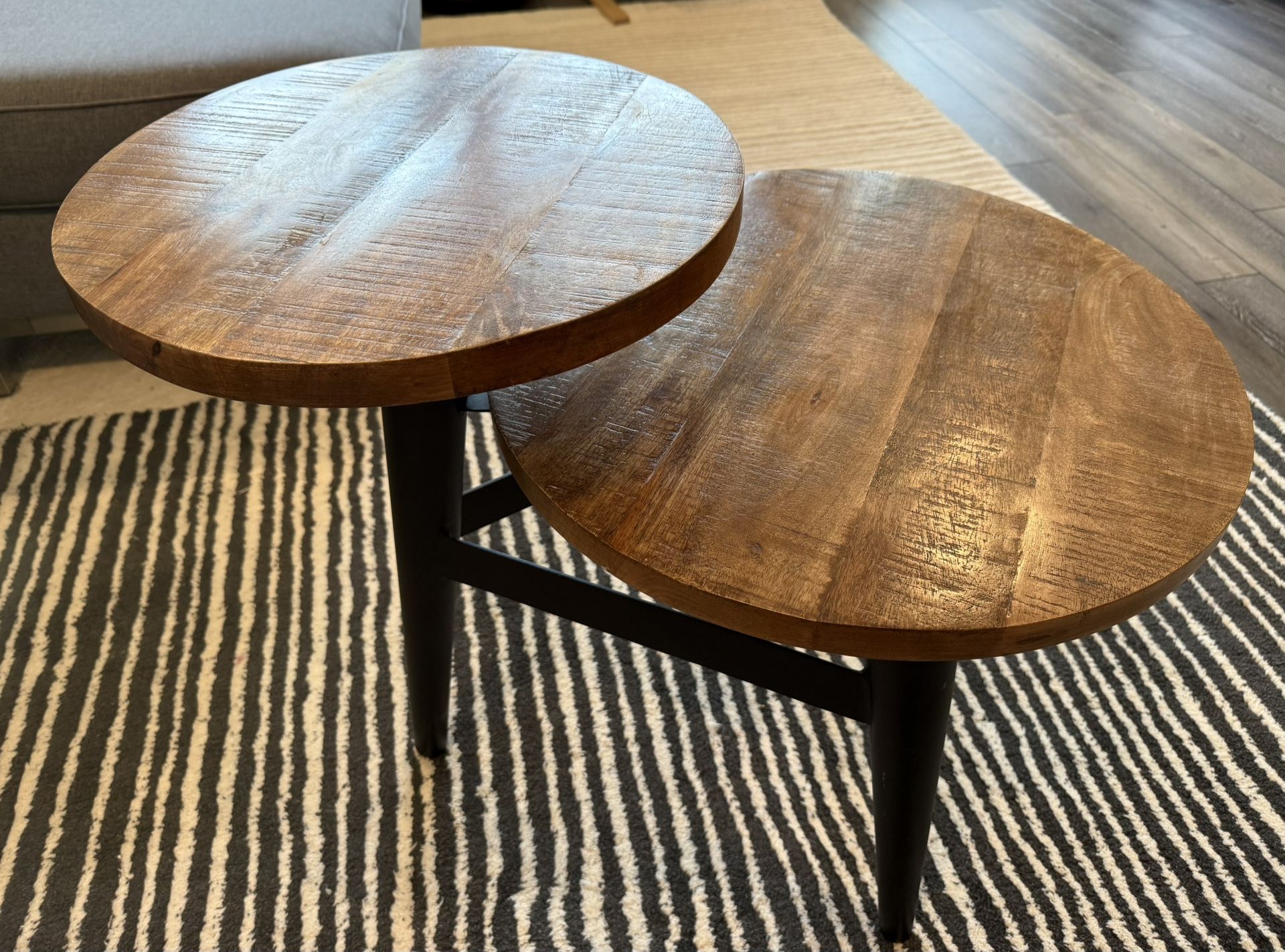 Solid Wood End Table