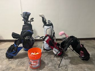 Golf clubs/golf balls
