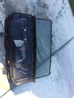 1963/64 Mercury Monterey rear window breezeway