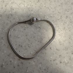 Pandora snake Chain Bracelet (No charms)