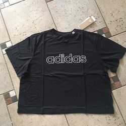 NWT Adidas ladies Logo Tshirt Size XL