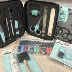 Slice Craft Tool Bundle – 12 New Embossing Tools + Case & Accessories