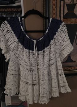 Handmade crochet top