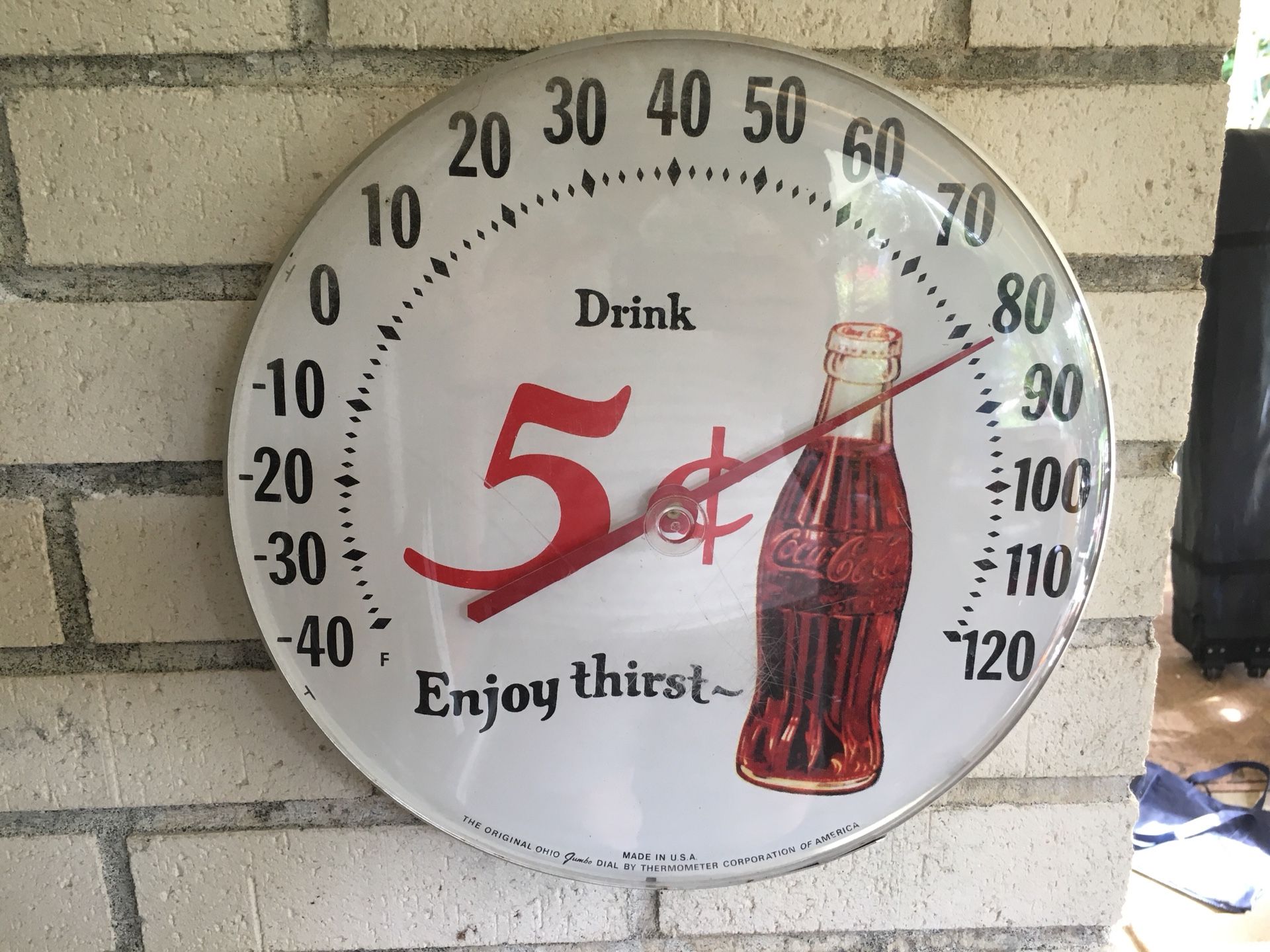 Vintage Coke Thermometer