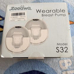 Zooawa Wearable Breast Pump S32 2 Pack