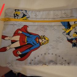 Handmade Supper Woman Wallet 