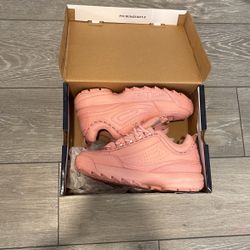 Pink Fila Sneakers