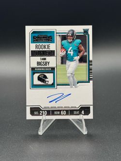 2023 Panini Contenders - Rookie Ticket RPS Tank Bigsby #134 (AU, RC)