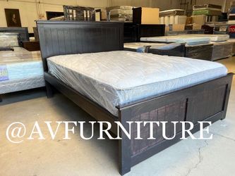 Queen Bed and Mattress